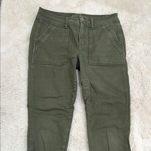 Olive Green Cargo Pants